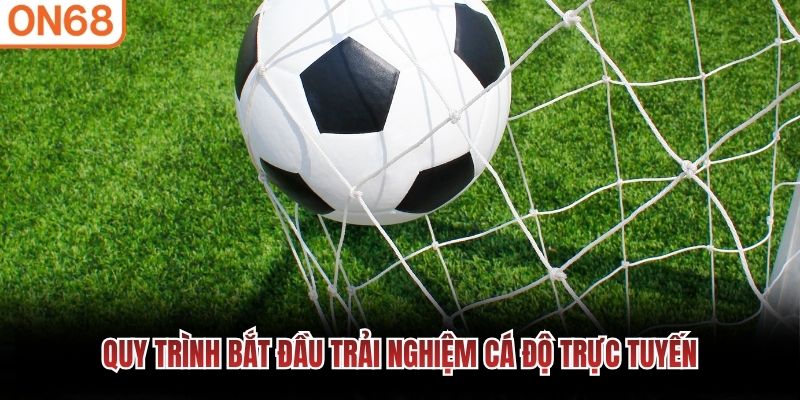 Quy tr&igrave;nh bắt đầu trải nghiệm c&aacute; độ trực tuyến