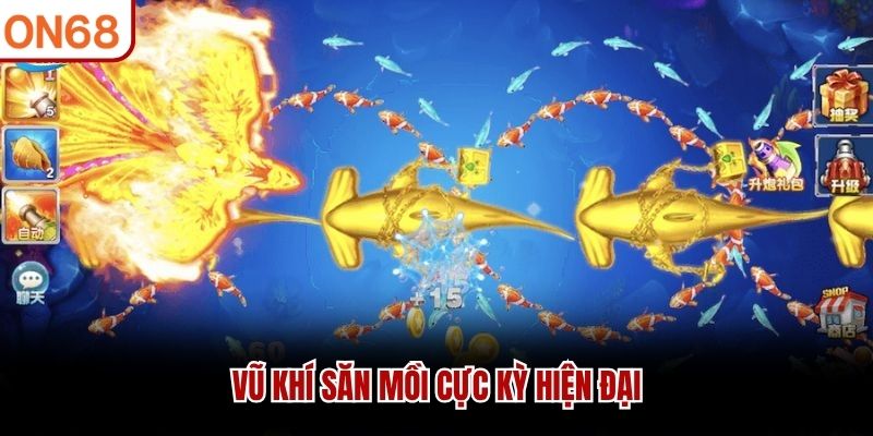 Vũ khí săn mồi cực kỳ hiện đại